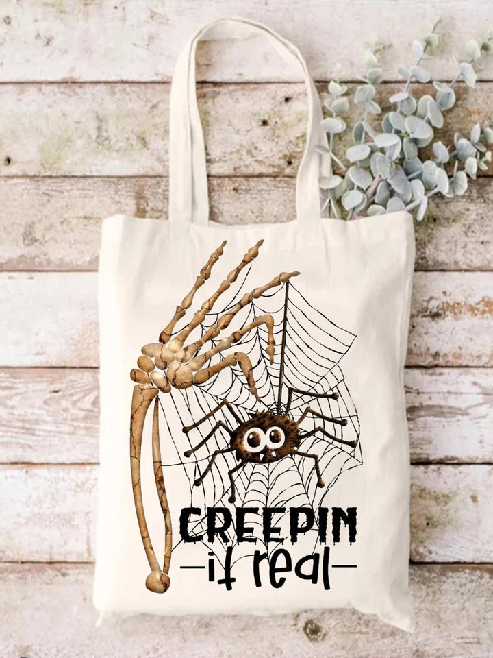 Creepin' It Real Shopping Tote Bag