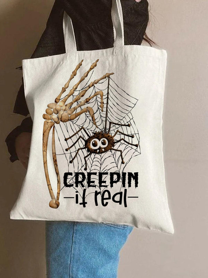 Creepin' It Real Shopping Tote Bag