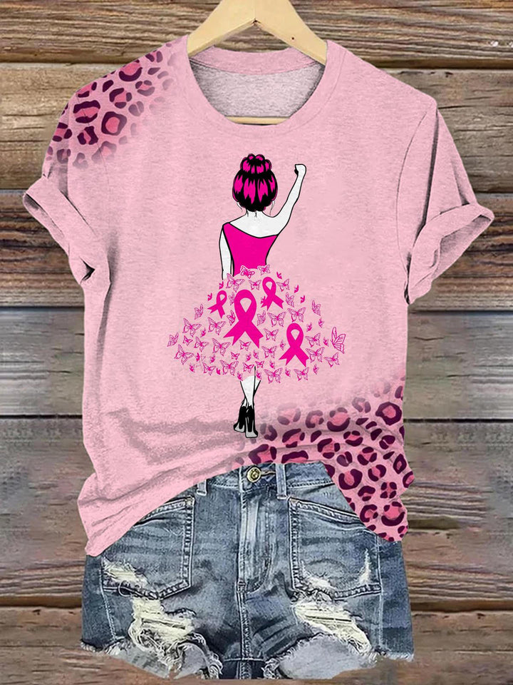 In October We Wear Pink Breast Cancer Halloween T-shirt